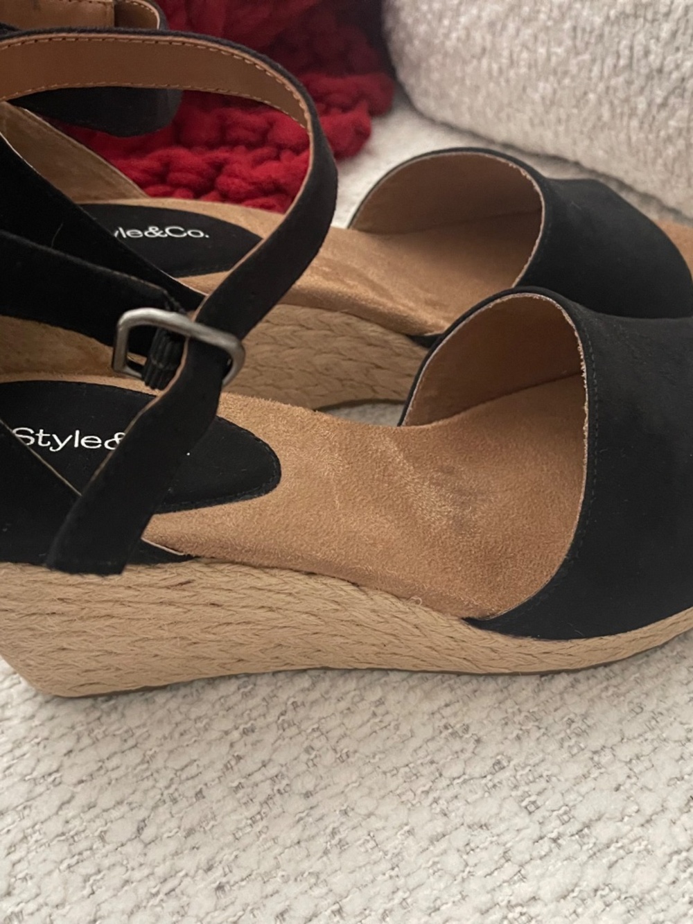 STYLE & CO Seleeney Wedge Sandals